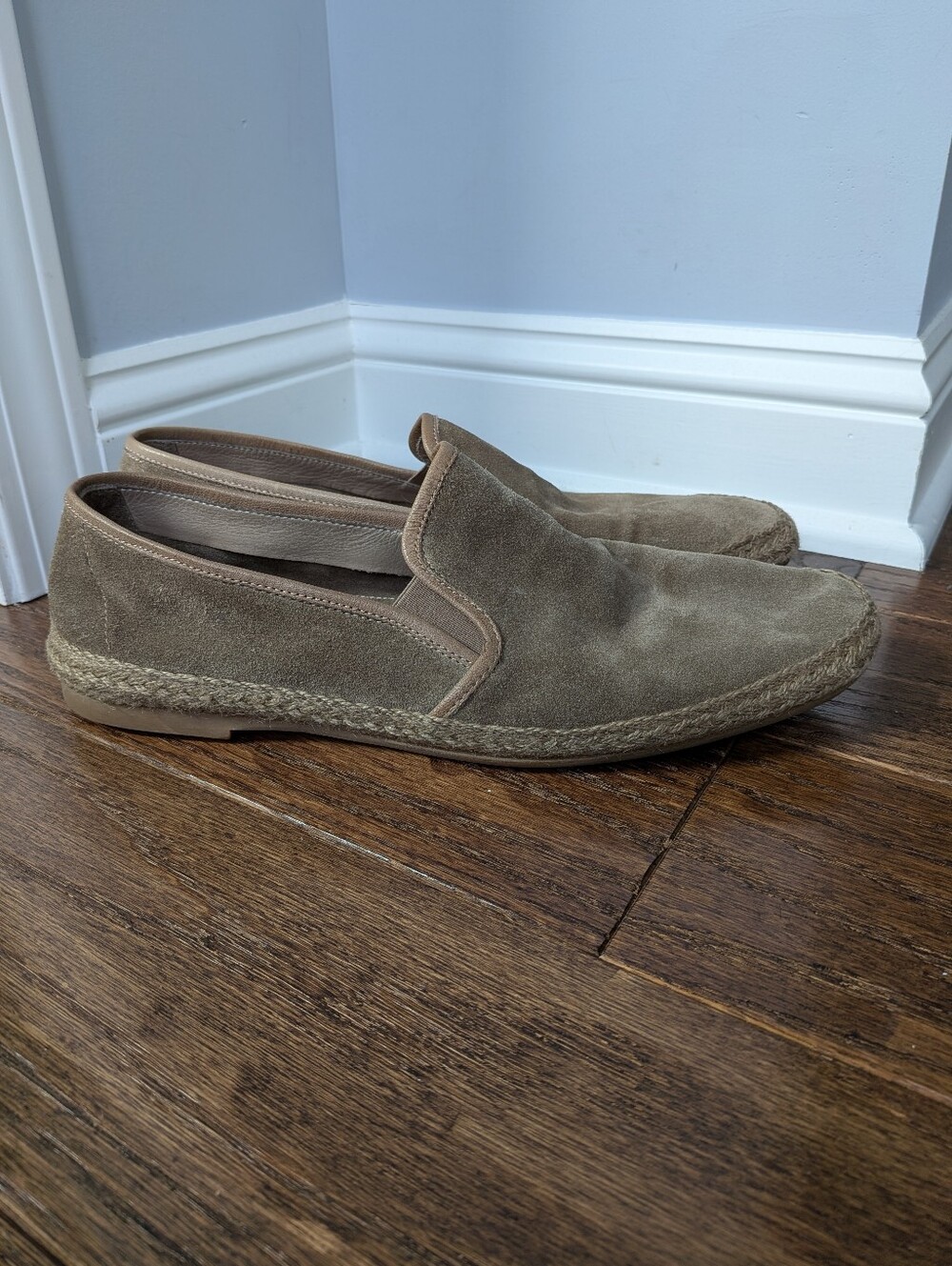 To Boot New York Adam Derrick Mens Suede Slip On Loafer Size 13